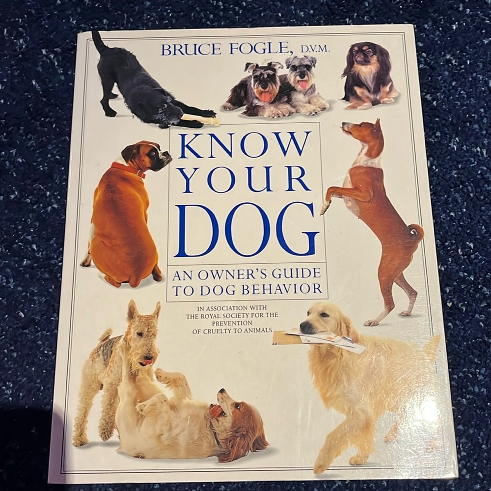 Know Your Dog Book behaviours